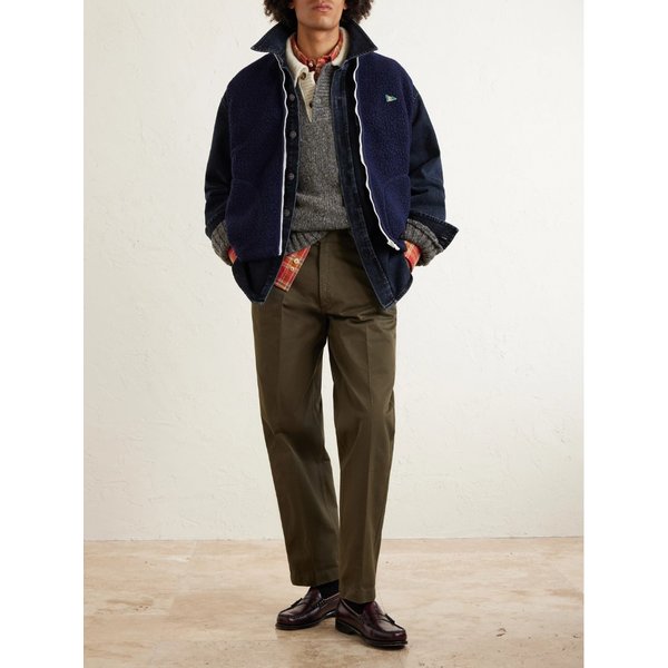 드레익스 HIM 스트레이트 코튼 트윌 치노 팬츠 46376663162902055