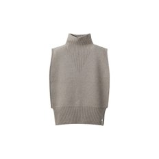 Cap Sleeve Turtleneck Vest (Dark Beige)_D5VAW24201BED