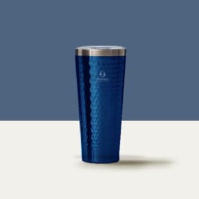 허니컴 보온보냉 텀블러 콜드컵 600ml  (블루/Venti)