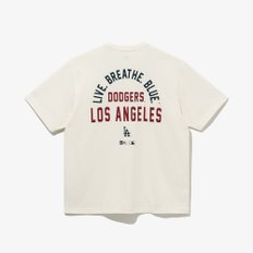 [스타필드수원][공용]MLB LA 다저스 아치 슬로건 티셔츠 카놀리 크림 (14413062)