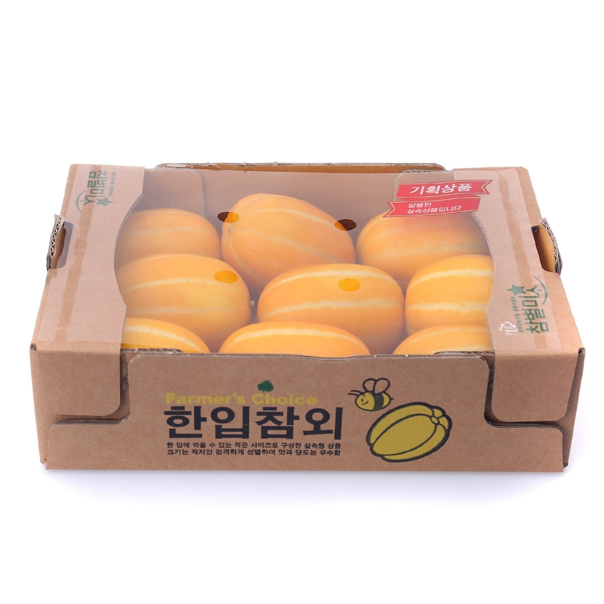 [국내산] 한입참외 1.5kg/박스