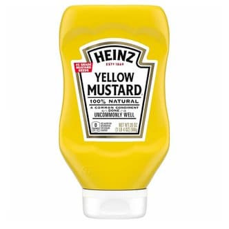  [해외직구]Heinz Yellow Mustard 하인즈 옐로우 머스타드 20oz(566g) 12팩