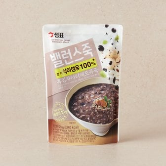  밸런스죽 흑임자서리태오곡죽 420g