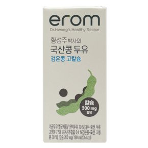 이롬 황성주 국산 검은콩 고칼슘 두유 190ml 16팩