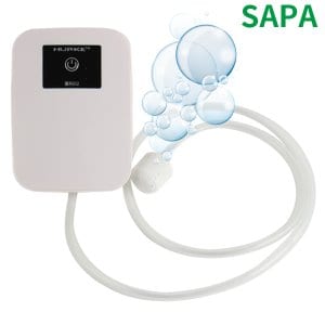 SAPA 싸파 충전식 미니 기포기 H2 어항 살림망 낚시용품 아이스박스 소품