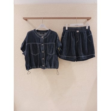 메종블랑쉬 데님라운드반바지 M252JJS503