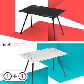 RUS Compact Table 1+1 컴팩트테이블 접이식 폴딩 사이드 원액션 캠핑 테이블