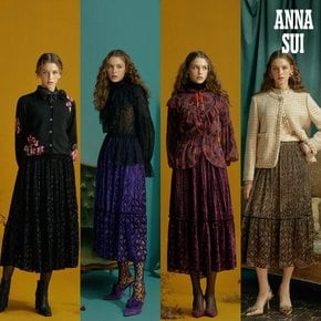 17.[최초가 99000원] ANNA SUI 벨벳 번아웃 스커트 1종