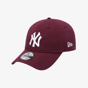 [스타필드하남] MLB 뉴욕 양키스 베이직 언스트럭쳐 볼캡 버건디 / 15131670