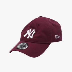 [스타필드하남] MLB 뉴욕 양키스 베이직 언스트럭쳐 볼캡 버건디 / 15131670