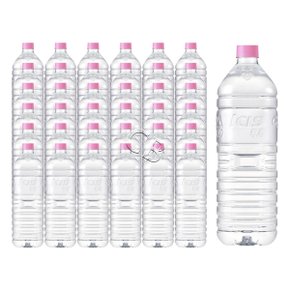 아이시스 8.0 ECO 무라벨 생수 1.5L 36병