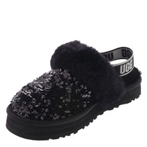 UGG FUNKETTE 펀켓 청키 스팽글 슬리퍼 블랙5 1135350K