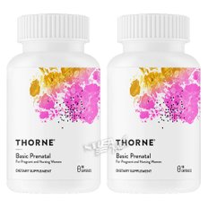 [1+1]쏜리서치 베이직 프레나탈 임산부 종합 비타민 90캡슐 THORNE RESEARCH BASIC PRENATAL