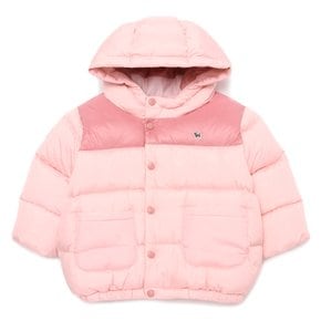 [여주점] [오프라벨 여주점] 블루독베이비 (PK) 볼륨 컬러블럭 덕다운 점퍼A (44C14-114-01)