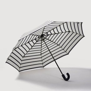 손잡이 방풍 3단우산_네이비 스트라이프 J646901000956