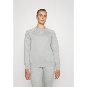 3639815 Under Armour RIVAL CREW - Sweatshirt mod gray light heather/white