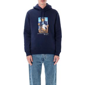 26FW 폴로 랄프로렌 후드 티셔츠 710B21811 001 NAVY