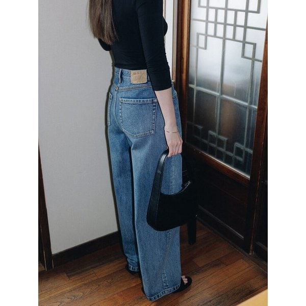 [Unisex]Grandfather Denim Pants  Blue (TA6421A06P)