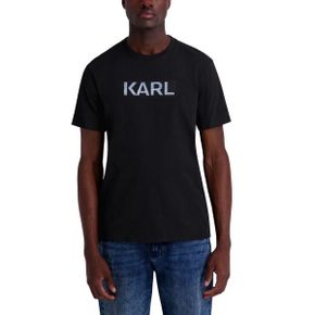 칼라거펠트 맨즈 Short-Sleeve 티셔츠 - 블랙 26601901 1337390