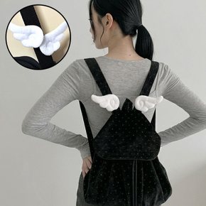 천사 날개 핀 날개핀 깃털 가방 악세사리 꾸미기 브로치 배찌 포인트 백꾸 빽꾸 가방참