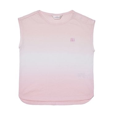 밍크뮤 (PK)소프트물나염민소매티셔츠