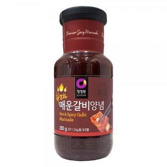 청정원 화끈한매운갈비양념280g