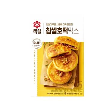  CJ 백설 찹쌀호떡믹스 400g 2개