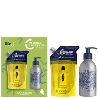 록시땅 L`Occitane 록시땅 기프트 버베나 샤워 젤 리필에이블 듀오