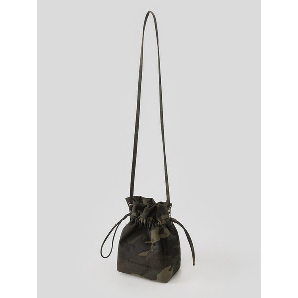 [실버] Petit Bonheur Camo Bucket Bag