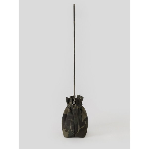 [실버] Petit Bonheur Camo Bucket Bag