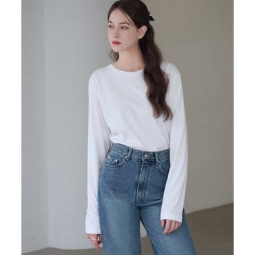 드로우핏 우먼 수피마실켓롱슬리브티셔츠(DFWMTS4302)