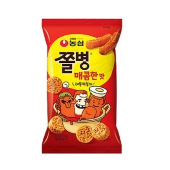  농심 쫄병스낵 매콤한맛 82g x30