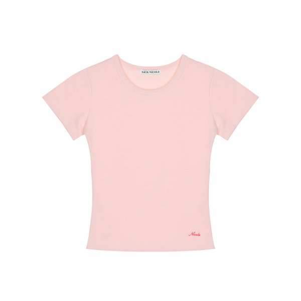ESSENTIAL SLIM HALF TOP_WHITE