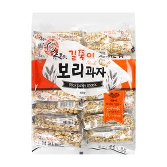  엉클팝 길쭉이보리과자 400g (32개입)