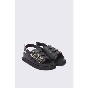 슈콤마보니 Illusion sandal(black) DG2AM23019BLK