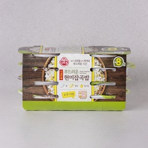 오뚜기 오뚜기식감만족 현미잡곡밥 210G*8