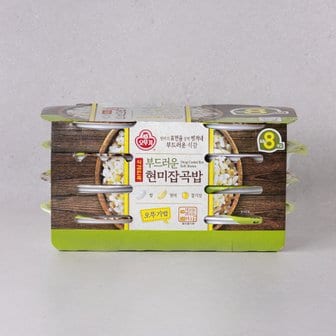 오뚜기 식감만족 현미잡곡밥 210G*8