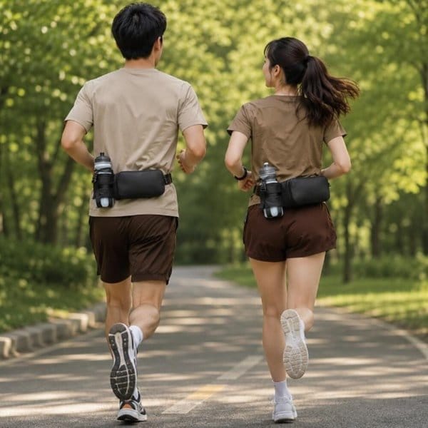 [옷자락] 남자 여자 사계절 아웃도어 방수 러닝 스포츠 가방