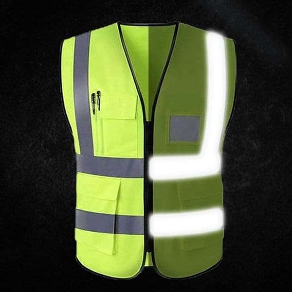 [옷자락] 남성 작업용 필수 야광 반사 조끼