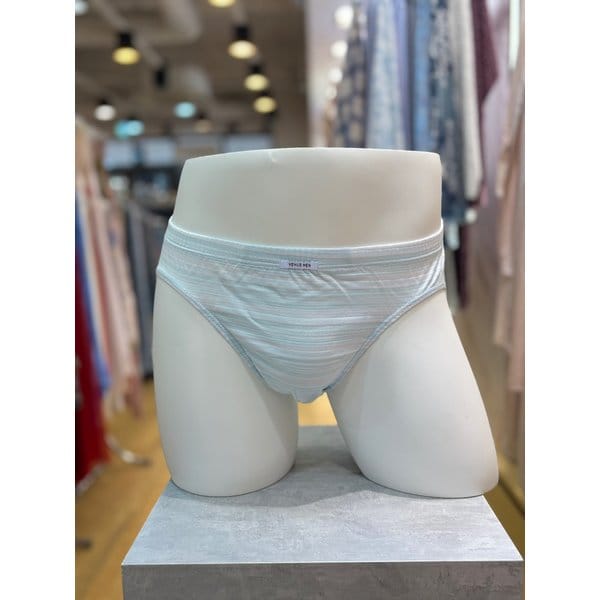 [파주점] 면 뱀부 스트라이프 남성 삼각팬티 (MT) VMP4082