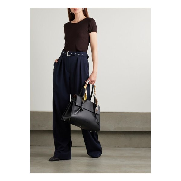 리셋 로지 골지 저지 티셔츠 초콜릿 1647597360163548