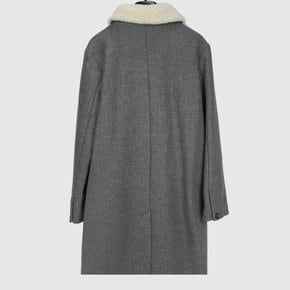 여성 NEW DOLL 울 코트 WOANO F01433 PLA HEATHERED GREY [APC033gr]