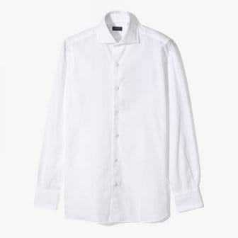 샌프란시스코마켓 피나모레 1925 드레스셔츠 NAPOLI CLASSIC SHIRT (PINPOINT DOUBLE TWISTED) WHITE YUC2M40002