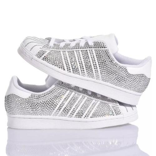 아디다스 스니커즈 3091 ADIDAS SUPERSTAR LUXURY CRYSTAL White