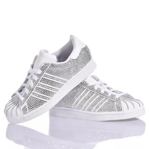 아디다스 스니커즈 3091 ADIDAS SUPERSTAR LUXURY CRYSTAL White