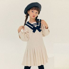 프레피기모우븐원피스 베이지 _P378756318