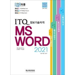 렉스미디어닷넷 빅라플 ITQ MS 워드 2021