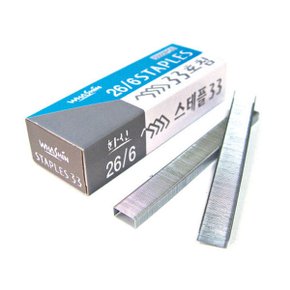 화신공업주식회사 스테플 33호침(단) - 12.8x5.8x54mm 5000pcs