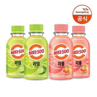 광동 [G] 광동 비타500 pet 170ml 라임 12입 + 자몽 12입/비타민c/음료수