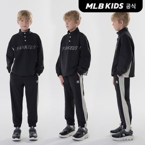 (공식)24FW 데일리 아웃도어 우븐 맨투맨세트 7AS2VA144-50BKS